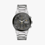 Reloj para Hombre Milenia De Vestir, negro, gris 96C149