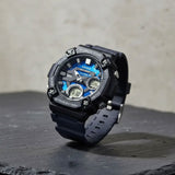 Reloj digital AEQ-120W-2AVCF World Time Sport-Negro