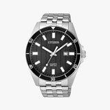 Reloj para hombre con extensible en acero 61052