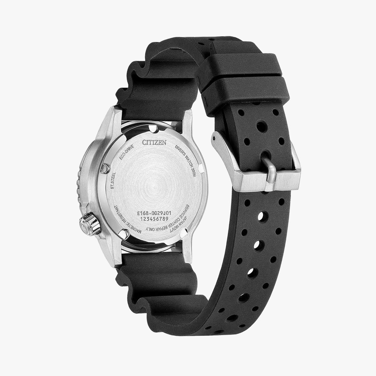 Reloj analógico Eco-Drive para mujer con banda elástica Promaster Marine 61718