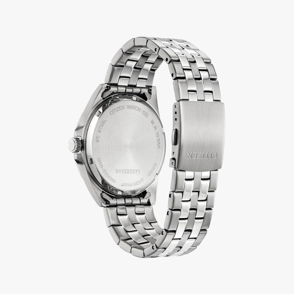 Reloj para hombre con extensible en acero 61052