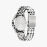Reloj para hombre con extensible en acero 61052