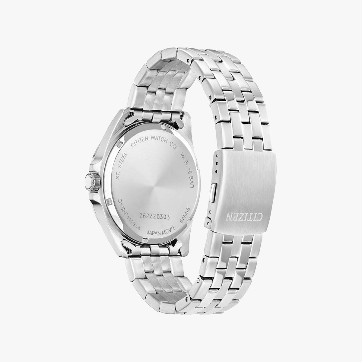 Reloj de cuarzo para hombre, acero inoxidable, clásico 61181