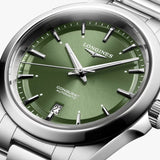 Reloj automático para hombre Longines Conquest esfera verde 38 mm L38304026