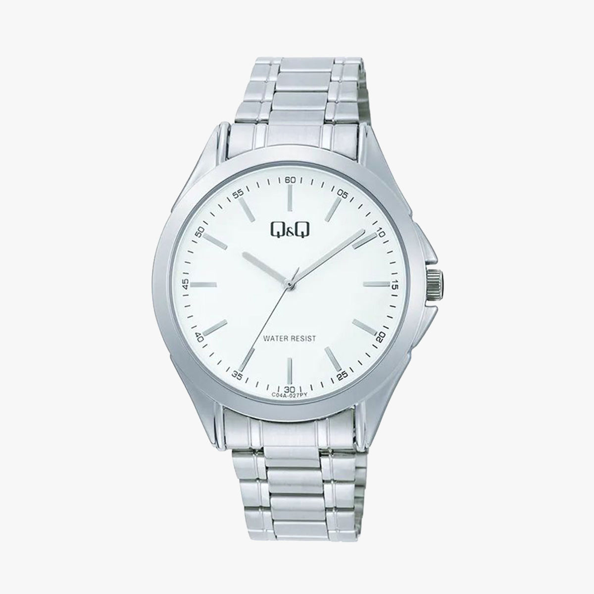 Reloj de pulso Q&Q caballero Blanco C04A-027P